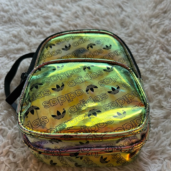 Mini Adidas Vibrant Orange Chrome Backpack - Picture 8 of 8